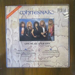 ROCK EP/UK ORIG./デッドストック品/White Vinyl/美盤/Whitesnake - Give Me All Your Love/A-10757