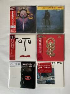 中古紙ジャケット　TOTO12タイトル トト Steve Lukather Joseph Williams Bobby Kimball Jeff Porcaro David Paich