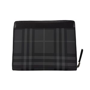 ◎【新品】 【アウトレット品】 BURBERRY　バーバリー　iPadケース　チェック柄　グレー系　11332