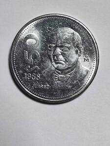 ◆メキシコ　50ペソ白銅貨　1988年