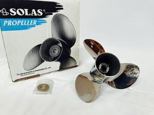 SOLAS　ソラス　SATURN　PROP　サターン　ステンレスプロペラ　1121-093-11　中古品　D:9 1/4　P:11　