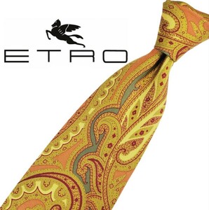 444/ 美品 ETRO エトロ 中古 USED ネクタイ