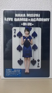 水樹奈々　LIVE GAMES x ACADEMY -BLUE-　DVD　初回盤　未開封品