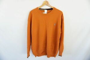 【即決】Paul Smith ポールスミス メンズ ニット セーター ウール オレンジ系 サイズ:XL 【858471】