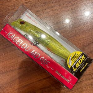 新品未使用！ メガバス カゲロウMD98F GP YELLOW VENUS 売り切り！ Megabass KAGELOU