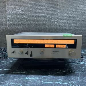 MYM11-590 激安 Technics ST-3200 FM/AM STEREO TUNER 通電OK 中古現状品 ※3回再出品で処分