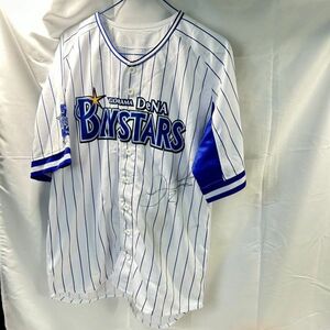 美品 横浜DeNAベイスターズ baystars ロペス選手 直筆サイン入り レプリカ ユニフォーム 半袖ユニフォーム 2019年 Lサイズ 袋付き