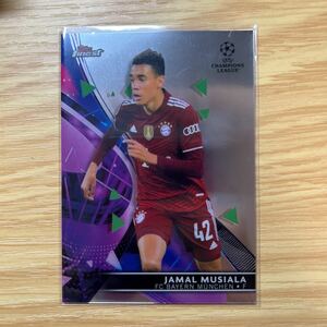 2021-22 Topps UEFA Champions League Finest Jamal Musiala