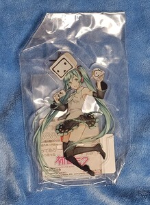 初音ミク　ニコニコ　超会議2018　アクリルスタンド　コラボ　記念　アクスタ