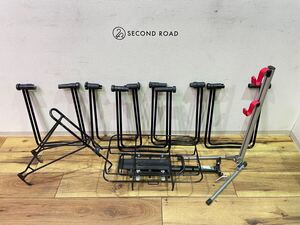 ■並中古■ まとめ売り 8点セット　自転車 パーツ アクセサリー メンテナンススタンド キャリー ロードバイク パーツ アクセサリー P1901