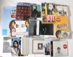 KinKi Kids CD/VHS 全て未確認　まとめて15点