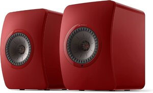 ●未使用品 KEF JAPAN ケフ LS50 Wireless II Crimson Red スピーカーペア ワイヤレス 一部地域を除き送料無料