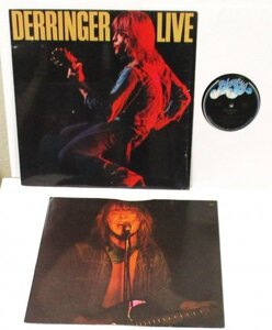 ☆MINT-彡 HARD ROCK 名盤 Derringer Live [US ORIG 