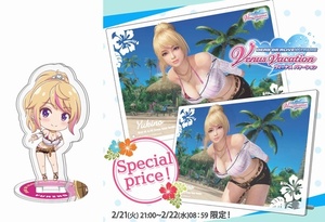 デッドオアアライブ DEAD OR ALIVE Xtreme Venus Vacation ヴィーナス アクリルスタンド アクリルボード ゆきの