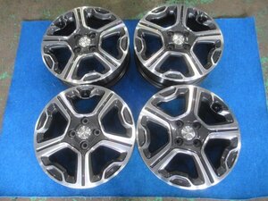 スズキ純正 15インチ アルミホイール ハスラー 15X4.5J +45 PCD100 4H 4穴 中古