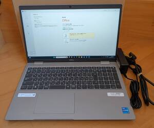 【Used】デル Dell Latitude 5521 Intel Core i7 11850H/MX450/メモリ 16GB/SSD 512GB/15.6型 フルHD 非光沢/win11/office Pro 21　22年製