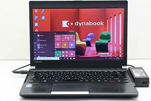 【中古】 東芝 dynabook R734/K Core i5 4300M 2.6GHz/8GB/128GB(SSD)/13.3W/FWXGA(1366x768)/Win10(中古品)　(shin