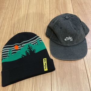 NIKE SB キャップ ニット帽セット 美品