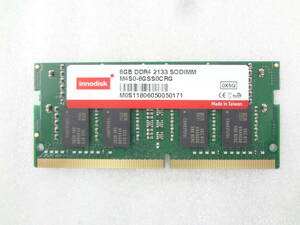 1円～　★innodisk DDR4 2133 8GB M4S0-8GSS0C ノートパソコン用メモリ★　動作品　
