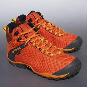 美品!! US 9 /27cm MERRELL メレル カメレオン CHAMELEON 8 STORM オレンジ GORE-TEX