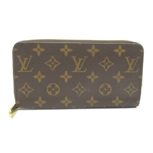 ルイ・ヴィトン ジッピー・ウォレット ラウンド長財布 ブランドオフ LOUIS VUITTON ラウンド長財布 モノグラム 中古 レディース