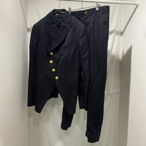 Vivienne Westwood MAN　ヴィヴィアンウエストウッド マン　ヒストリカルジャケット セットアップ　ブラック　size44【中目黒R01】