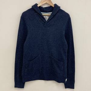 STEVEN ALAN ×REIGNING CHAMP ショールカラー スウェット ネイビー 紺 カナダ製 Sサイズ スティーブンアラン レイニングチャンプ 2080109 