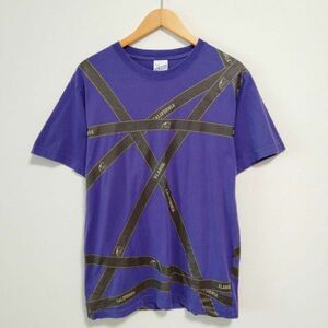 90s XLARGE エクストララージ　総柄　半袖　tシャツ ストリート　古着