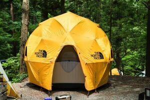 美品　ザ ノースフェイス THE NORTH FACE テント ジオドーム4 GEODOME4 NV21800 4人用　組み立て確認済