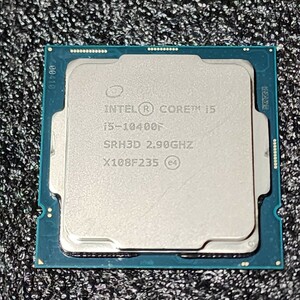 CPU Intel Core i5 10400F 2.9GHz 6コア12スレッド CometLake PCパーツ インテル 動作確認済み