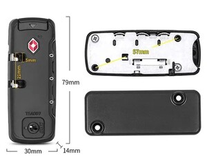 ★★スーツケース用TSロック DIY取り付け可能　未使用品！