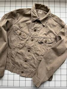 60s Lee モカ size44 westerner ウエスターナー ビンテージ リーバイス 大戦 BIGE オリジナル xx デニムジャケット 40s 50s 1st 2nd 66