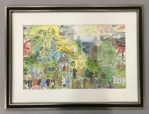 【特価】　≪　　ラウル 　デュフィ 　　≫　　リトグラフ【石版画】　　MAQUETTE　　1965年　　RAOUL　 DUFY