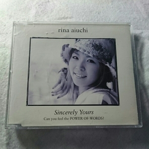 【10点以上の落札で2割引！】(T-15)愛内里菜/Sincerely Yours/ケース擦り傷有(①.③)