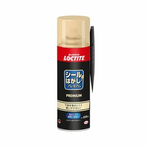 1個 220ml LOCTITE(ロックタイト) シールはがし プレミアム 220ml - はがれにくいテープはがしやステッカーの