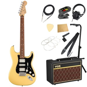 エレキギター 初心者セット フェンダー ストラトキャスター Player Stratocaster HSH VOXアンプ付き Fender ギター 入門 11点セット