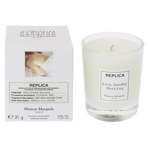 メゾン マルジェラ レプリカ キャンドル レイジーサンデー モーニング ミニ 35g REPLICA LAZY SUNDAY MORNING CANDLE MAISON MARGIELA