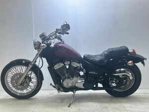 スティード400 ホンダ　書付き　NC26 部品取り　レストアベース　アメリカン　フィッシュテールマフラー　　　400cc 水戸　茨城　関東