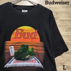 Budweiser 90‘s vintage バドワイザー frog Ｔシャツ