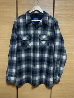 00s PENDLETON WOOL BOALD OMBRE SHIRT