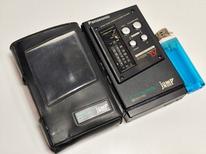 Panasonic RX‐SA250 動作しました ◯ カセットプレイヤー CASSETTE PLAYER レトロ ジャンク 古い