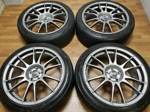 【希少】18インチ 8J +48 PCD100 OZ レーシング ウルトラ レッジェーラ プリウス ブレンボ レガシィ インプレッサ BRZ 86 ポロ GTI CT200h