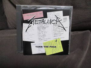 Metallica Turn The page CD ５曲　入り　日本盤