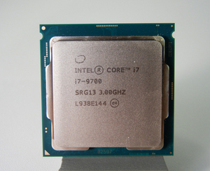 ★INTEL CPU 第9世代 Core i7-9700/LGA1151/BIOS起動確認済