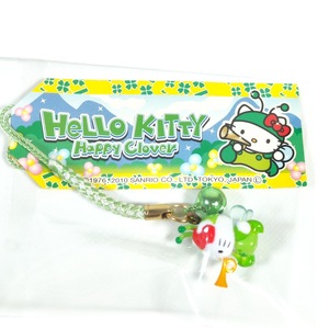 ☆レア☆ ハローキティ 2010年 ハッピークローバー 根付け 妖精 Hello Kitty Happy Clover サンリオ Sanrio ストラップ ご当地