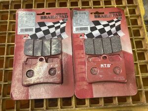 2個セット　NTB ブレーキパット　A6-016YN TZR250 3MA 3XV FZR400RR 3TJ XJR400R XJR1300