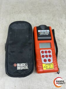 ♪BLACK&DECKER　壁裏センサー付デジタル距離計　中古　BDSM400　【中古未校正】