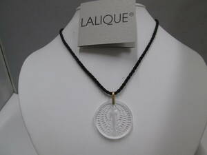 【2437】LALIQUE ラリック　ペンダントネックレス　翼のある女性像