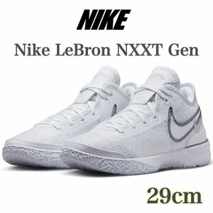 【新品】Nike LeBron NXXT Gen White/Black/Metallic Silverナイキ レブロン NXXT ジェン （DR8788-101）白29cm箱無し