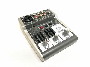 BEHRINGER ベリンガー 302USB analog mixer アナログミキサー mic マイク line ライン USB コンパクト 配信 ライバー 一部音出しOK 即有り